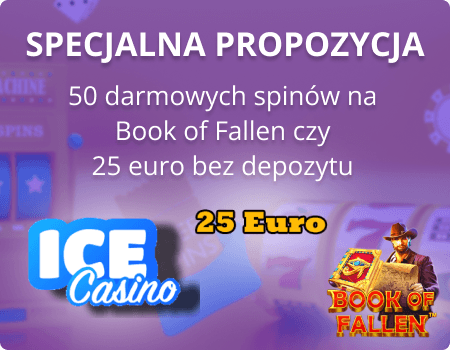 ice casino bonus bez depozytu